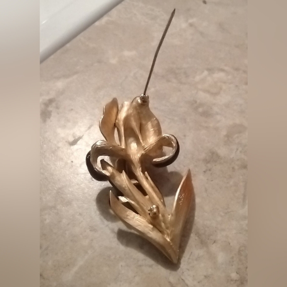 Boston MFA (Museum of Fine Arts) IRIS Enamel Brooch - Picture 7 of 13